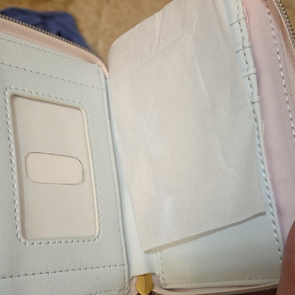 Loungefly Pink and Blue Floral Wallet - Picture 3 of 5